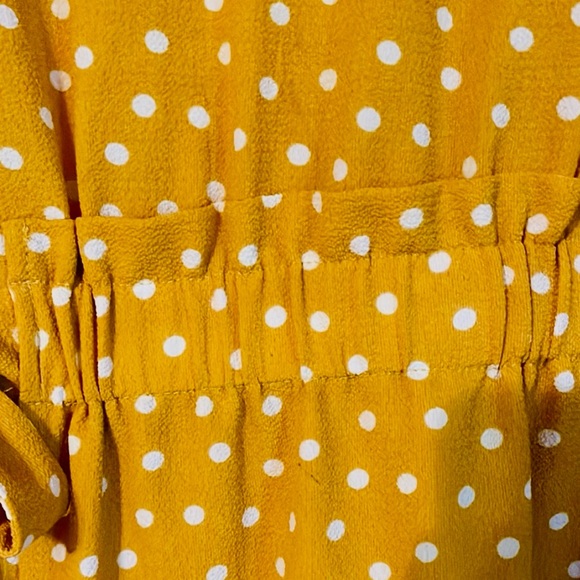Speechless Yellow V-Neck Cap Sleeve Sundress - Picture 4 of 5